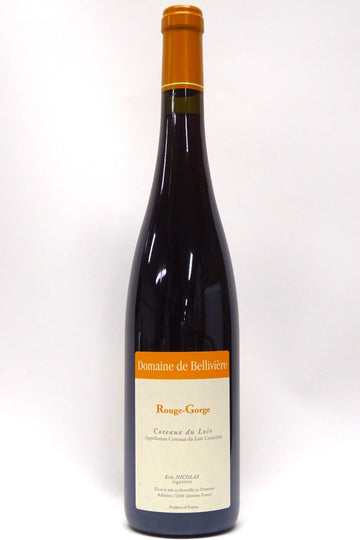 Bellivière 2022 Coteaux du Loir "Rouge Gorge"